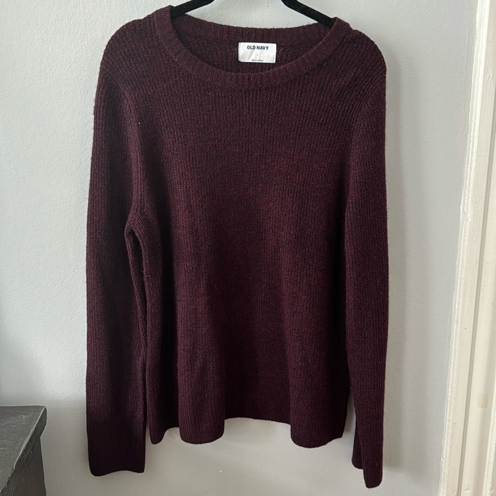 Old Navy purple sweater size L